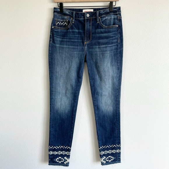 DRIFTWOOD Jeans Driftwood Jackie Embroidered Jeans Size 27 Poshmark